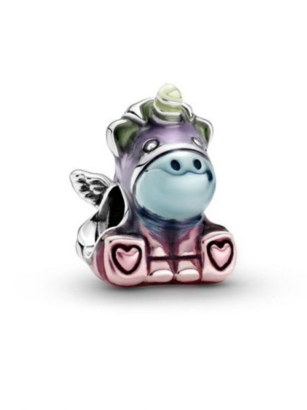Pandora Colorful Rainbow Bruno the Unicorn Charm